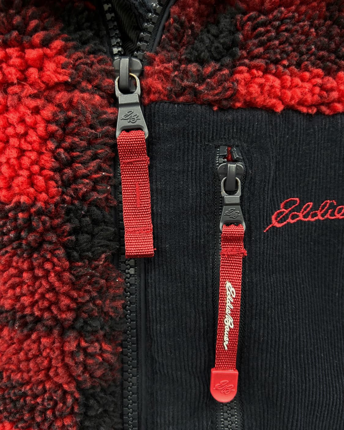 에디 바우어 타탄체크 쉐르파 플리스 자켓 상품이미지3