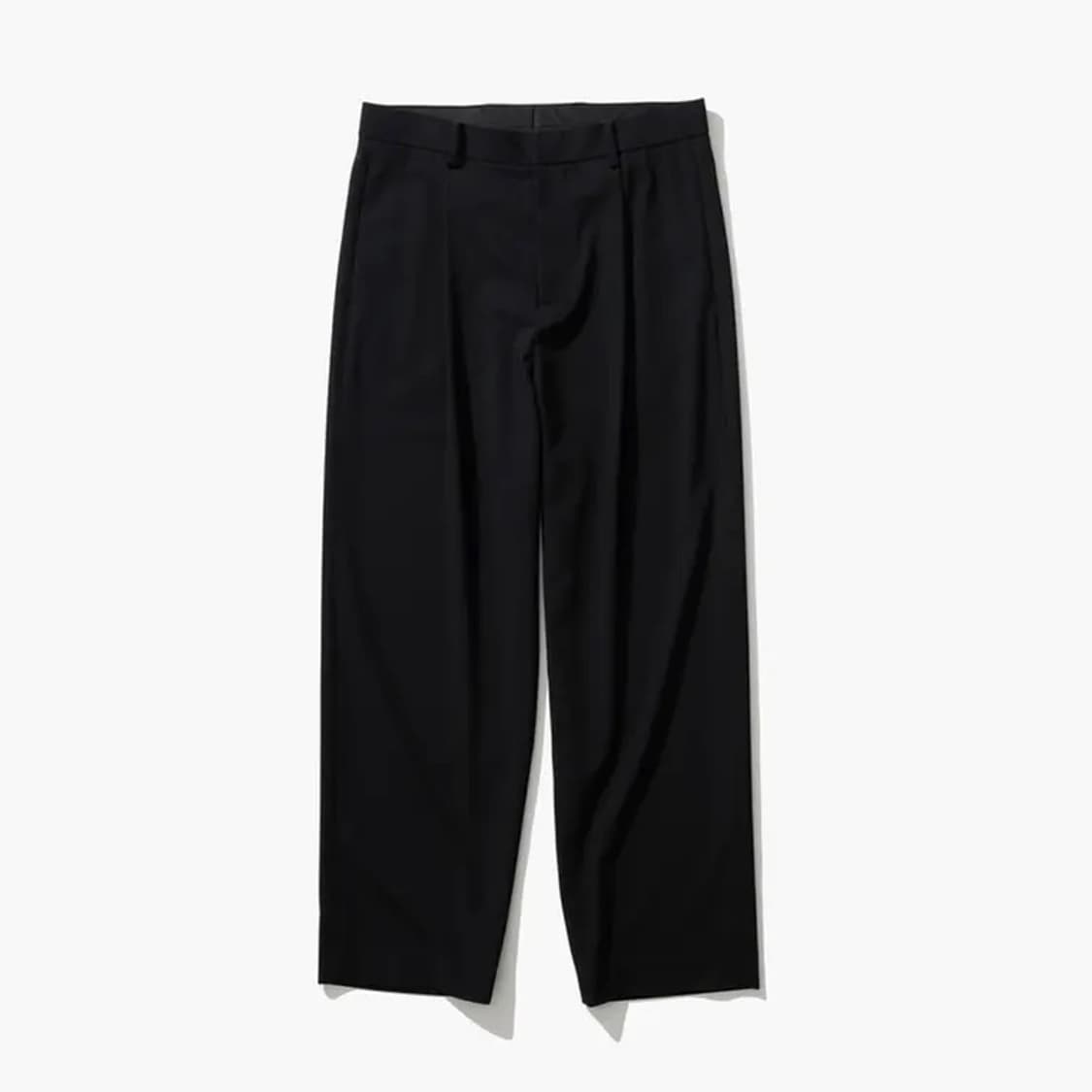 Aton High Twist Wool 셋업 4사이즈 블랙 상품이미지3