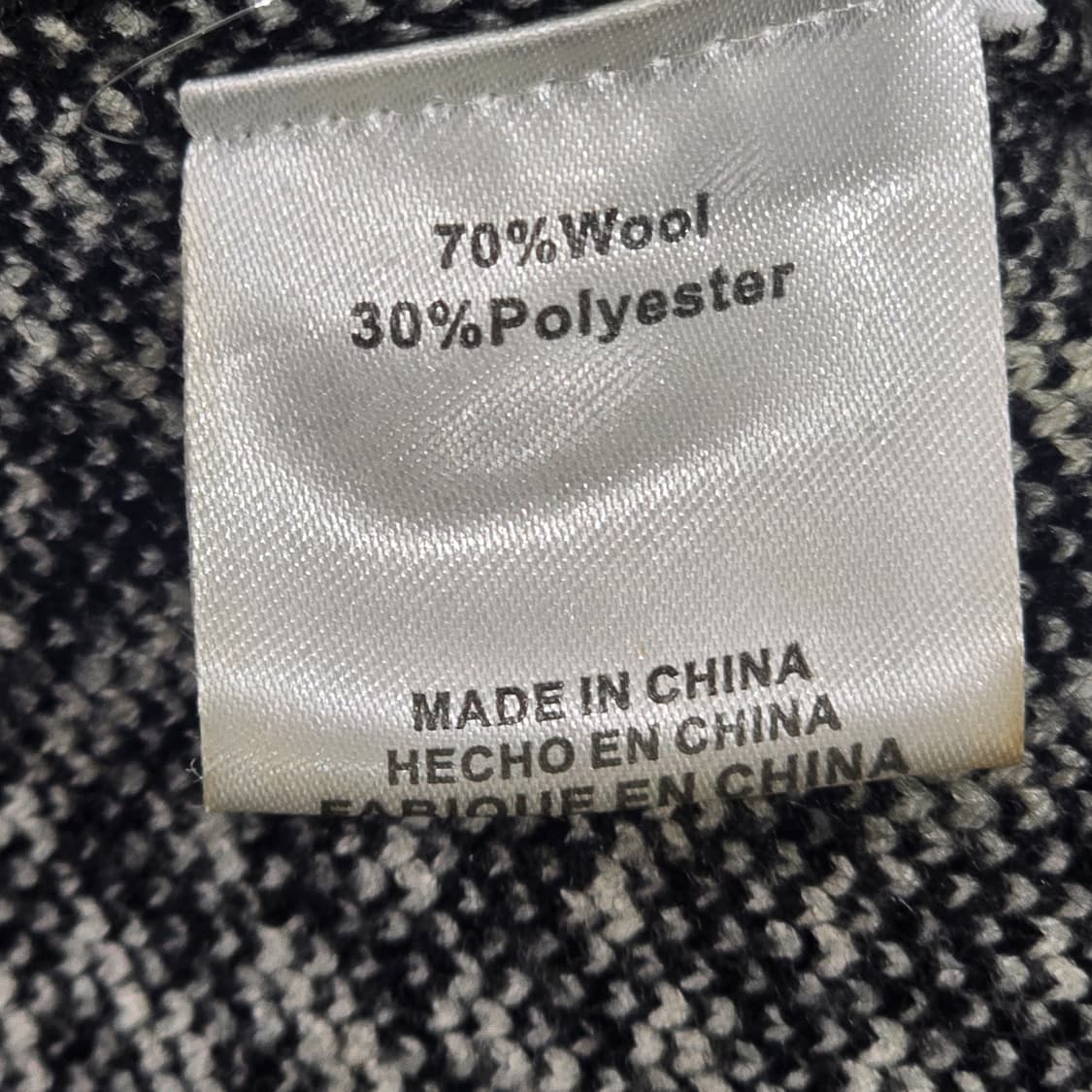 MOSIQINA 헤링본 패턴 울 자켓 상품이미지8