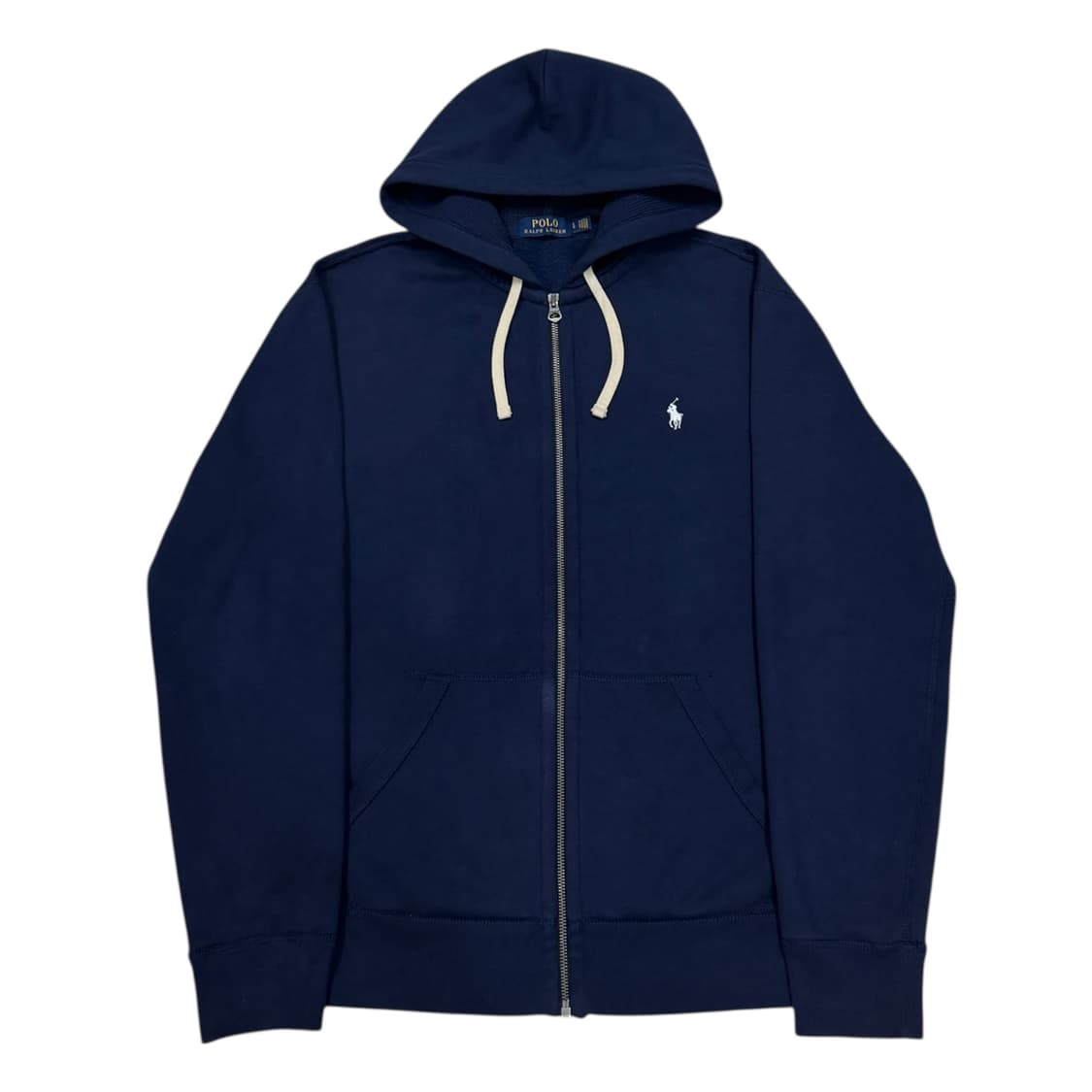 폴로 랄프로렌 포니 기모 후드집업 자켓 네이비 L 상품이미지1