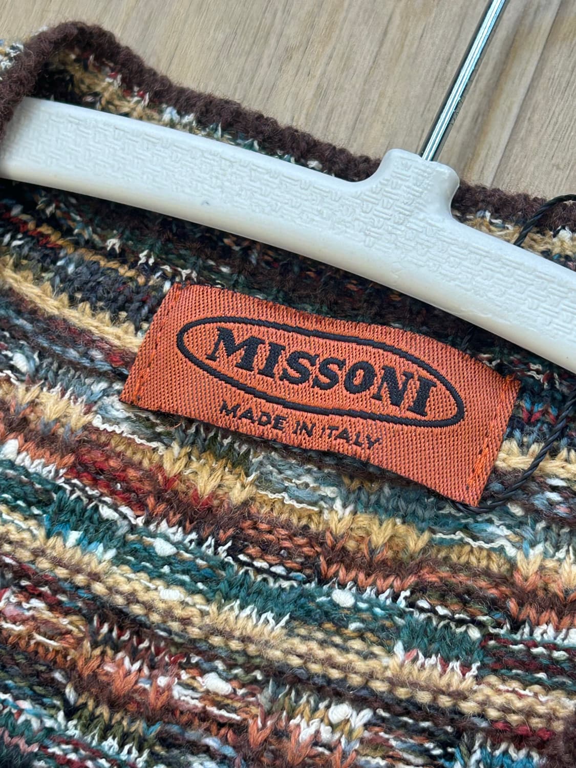 MISSONI 이태리 멀티패턴 니트 가디건 Made in Italy 상품이미지4