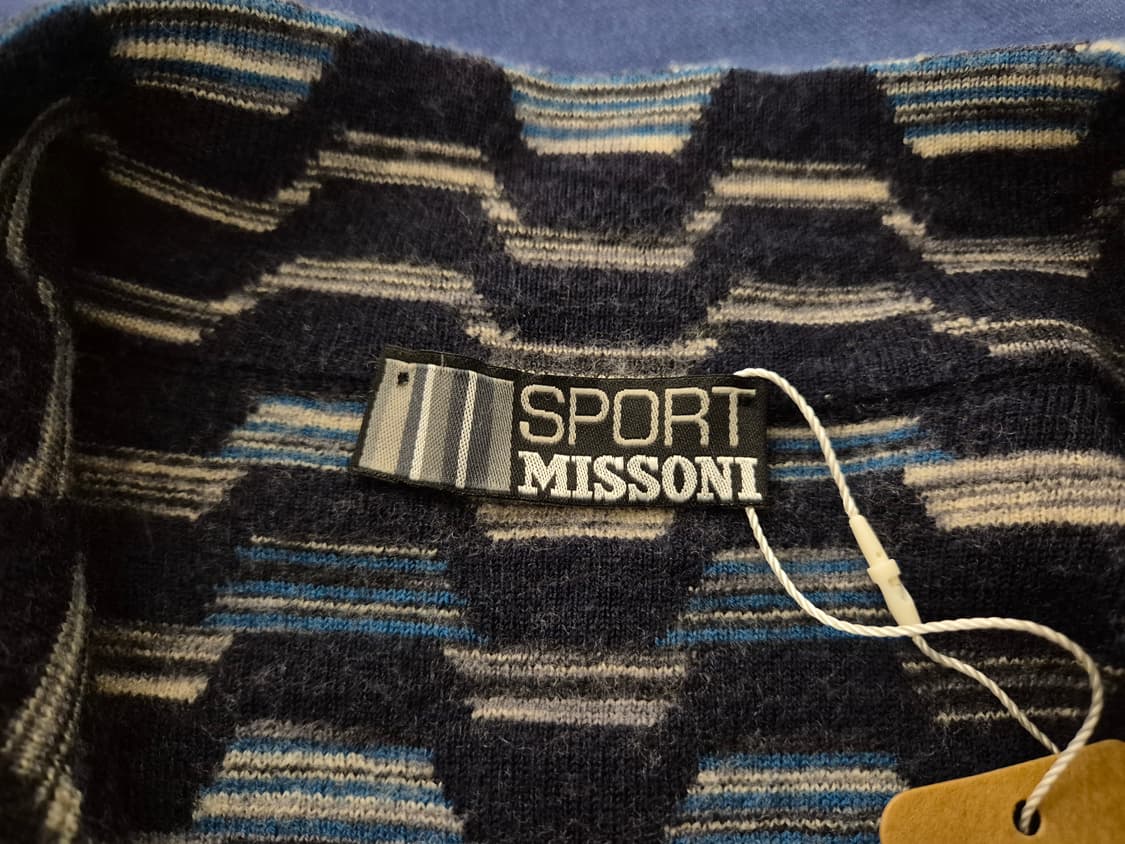 90s 미쏘니 니트 짚업 상품이미지7