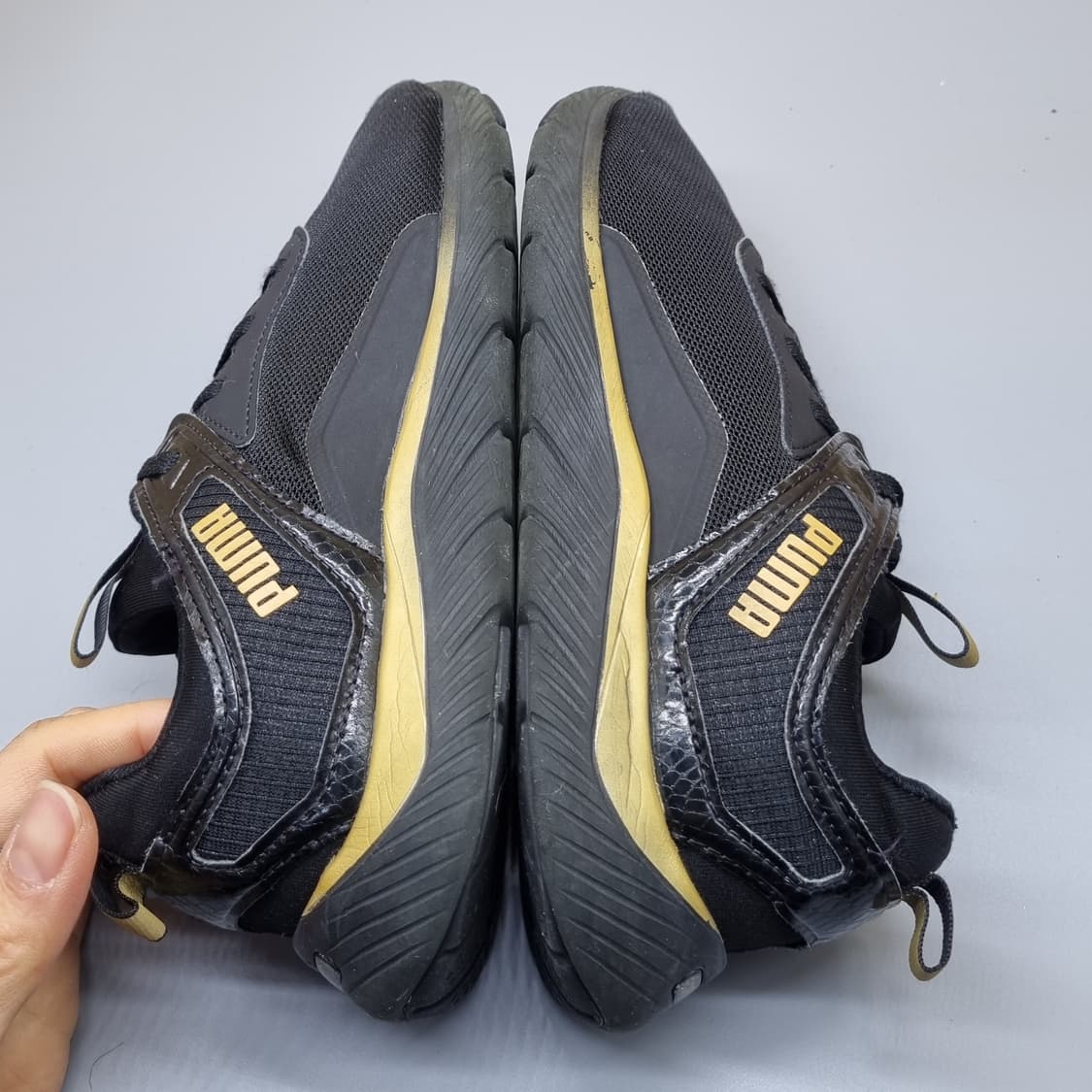 푸마 소프트 라이드 블락 골드 운동화245  상품이미지5