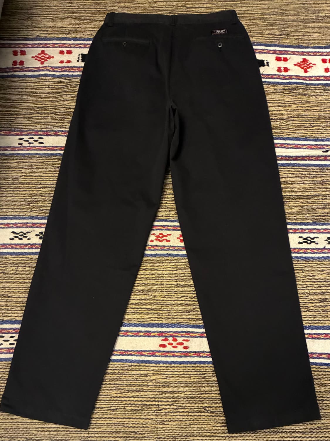 (31)00s 폴로랄프로렌 투턱 빈티지 앤드류 치노팬츠 블랙 상품이미지5