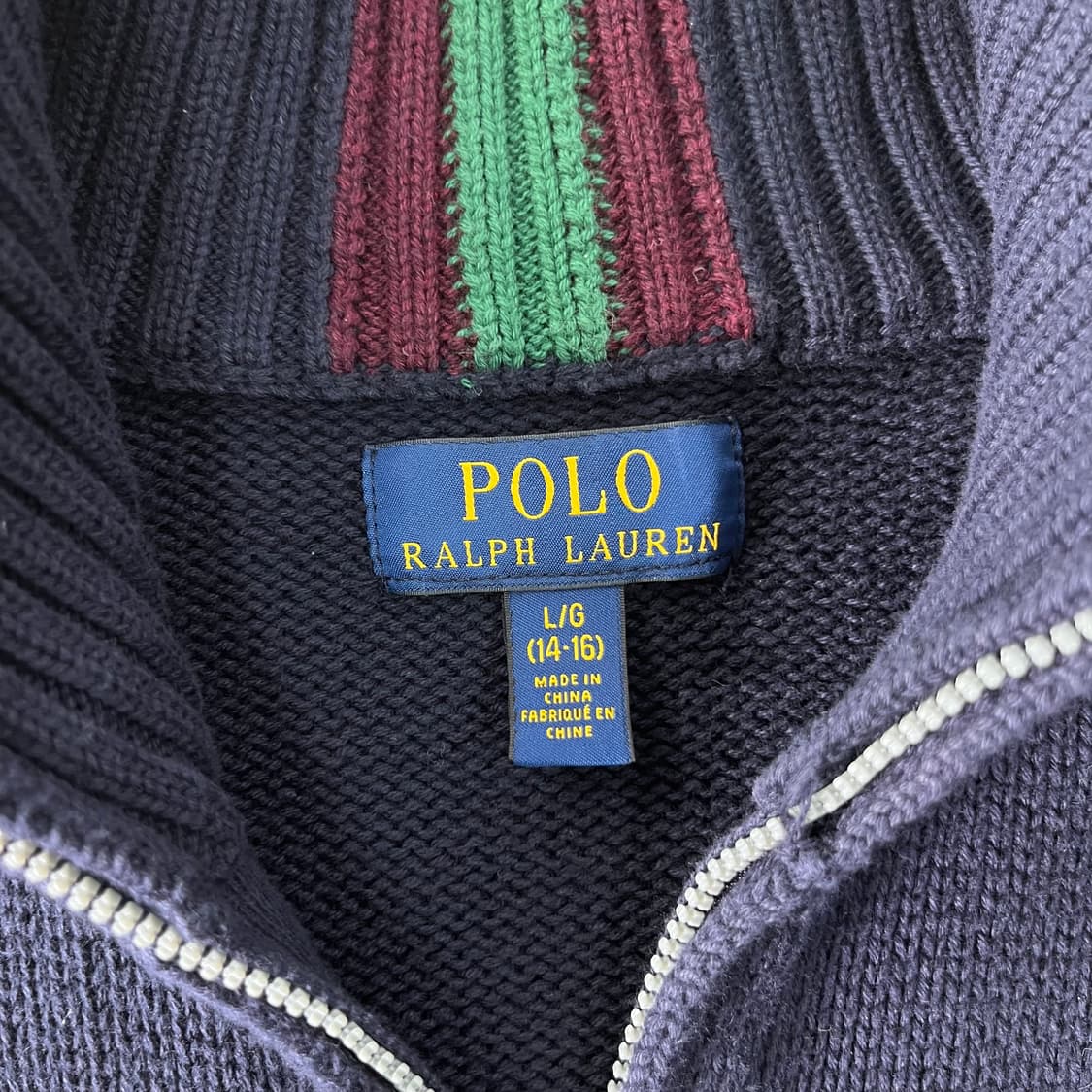 95 폴로랄프로렌 스몰포니 니트 집업 상품이미지4
