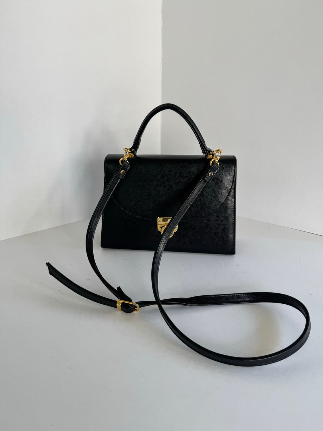 [vintage]빈티지 클래식 투웨이 핸드백 상품이미지3