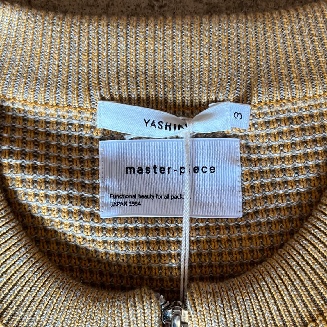 야시키 니트 집업 상품이미지3