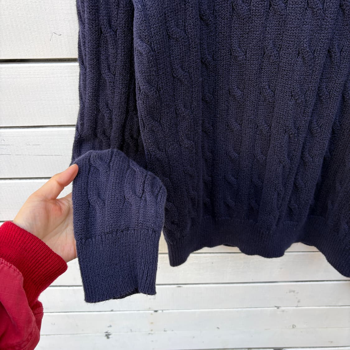 Polo 폴로 케이블 꽈배기 풀오버 니트 상품이미지5