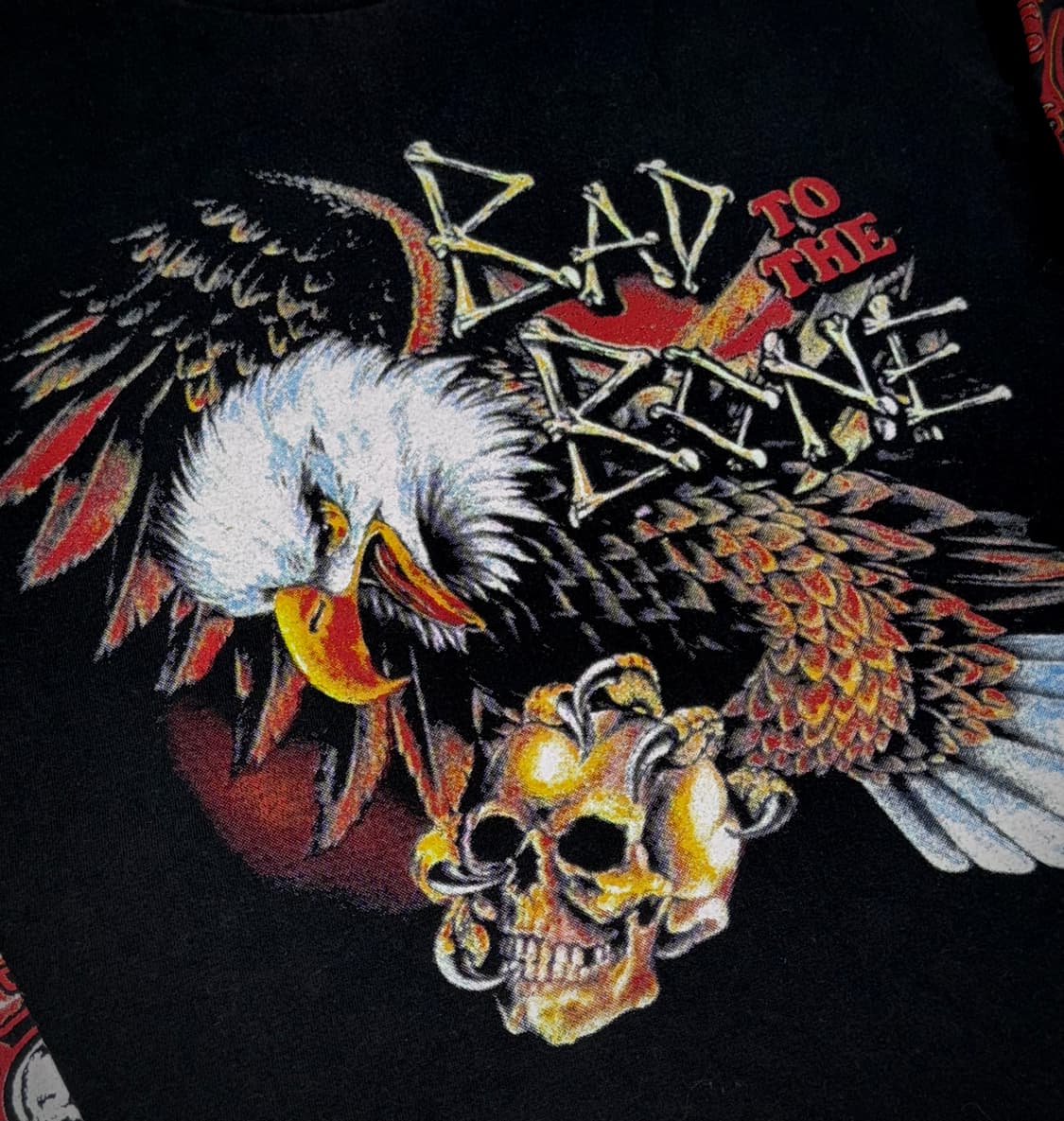 빈티지 락시크 독수리 프린팅 롱슬리브 M 상품이미지3