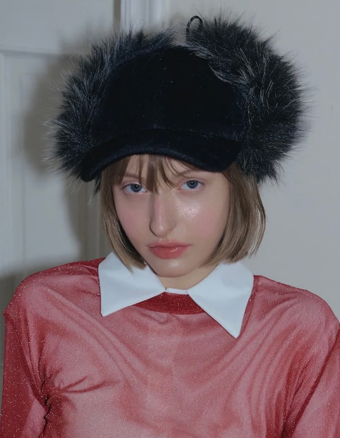 포에지담 SHAGGY EARFLAP CAP 상품이미지1