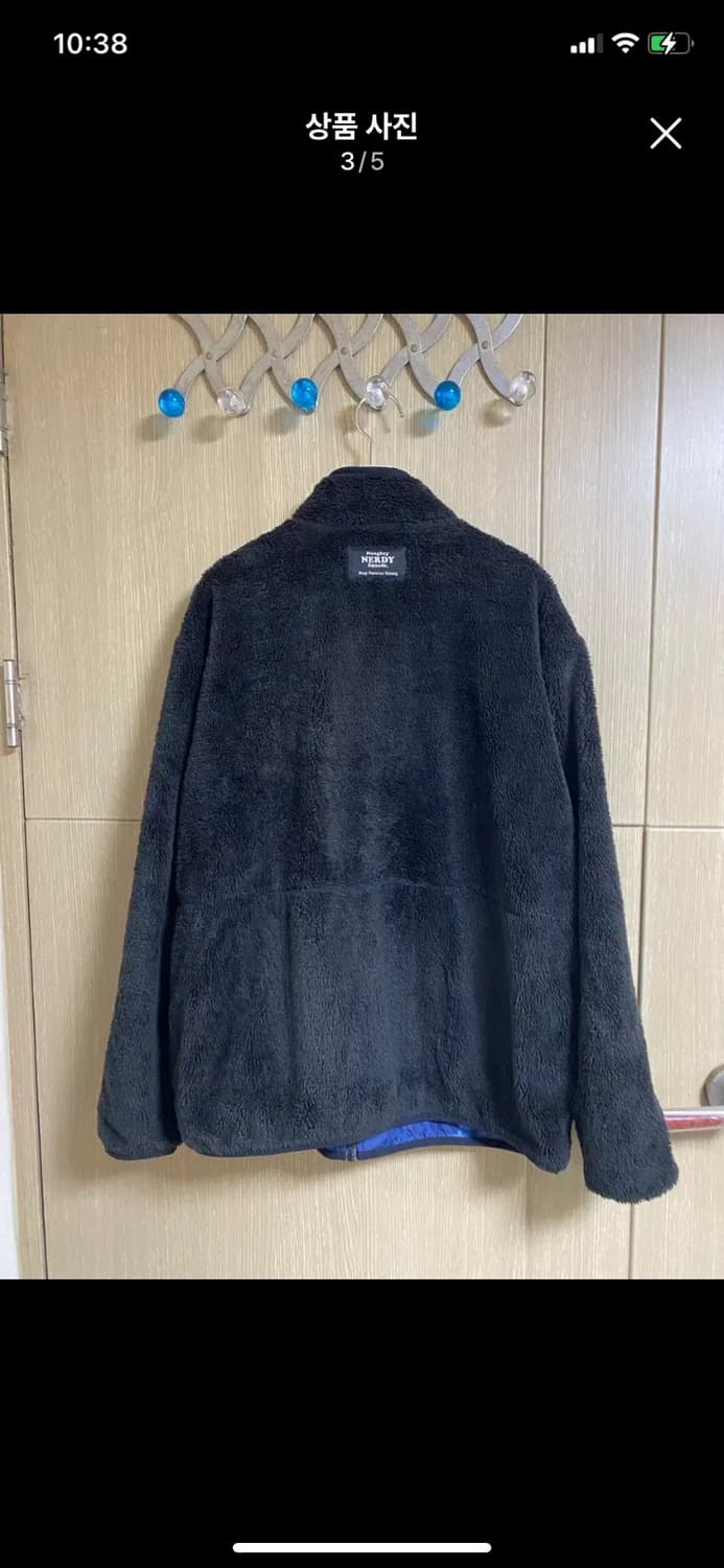 [NERDY] 널디  리버서블 플리스 집업  자켓 S사이즈 상품이미지3