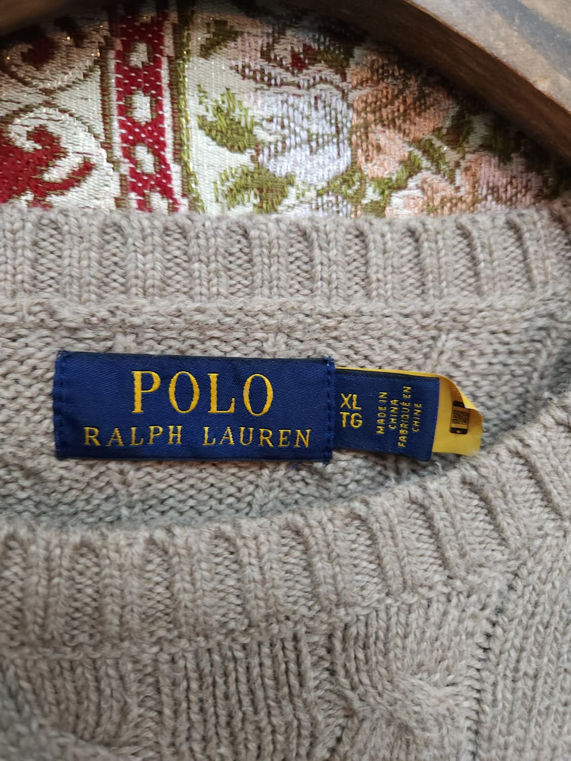 폴로 랄프로렌 베이지 꽈배기 코튼 니트

 상품이미지3