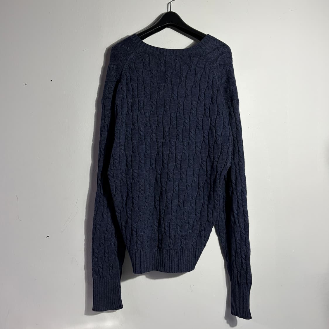 폴로 네이비 브이넥 니트 (무료배송) 상품이미지3