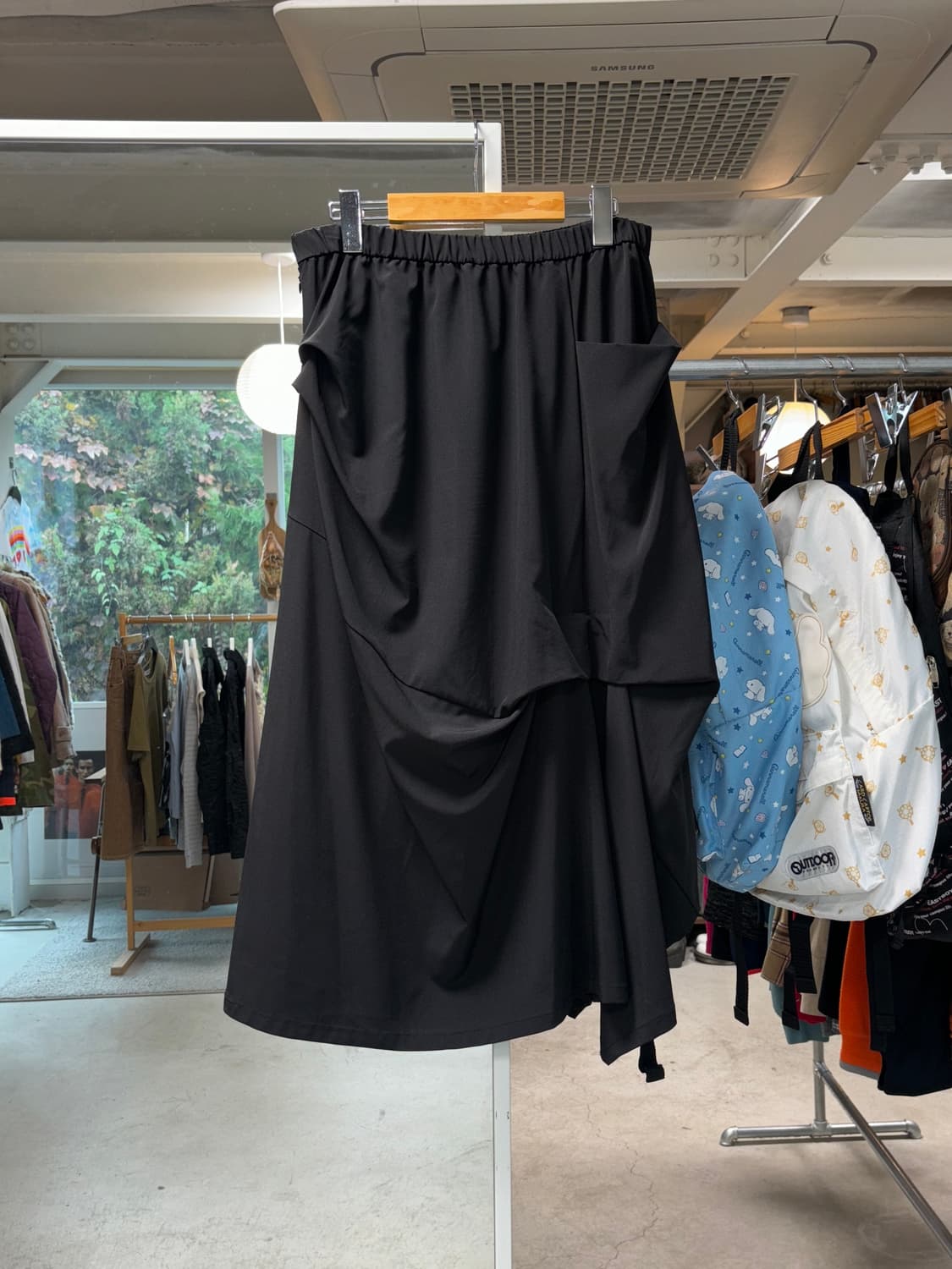 케이코 키시 드레이프 스커트 상품이미지3