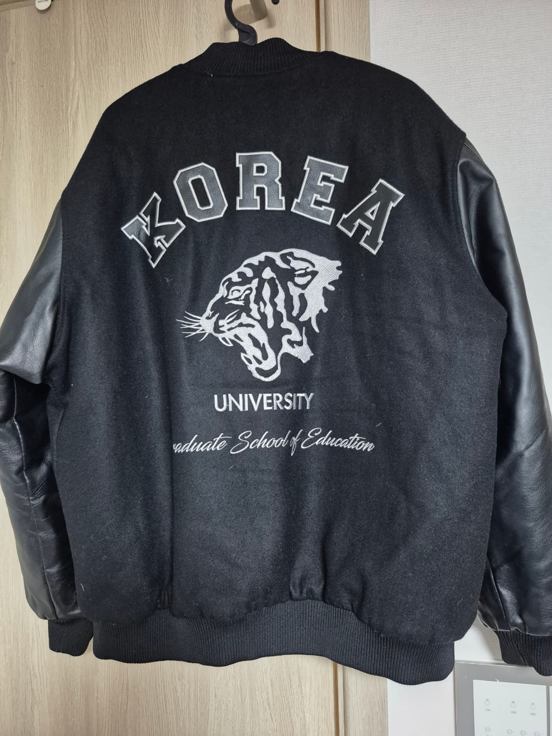 고려대학교 야구잠바 학교잠바 110사이즈 팝니다  상품이미지4