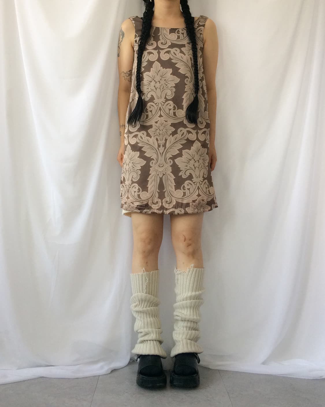Ornament pattern onepiece 상품이미지1