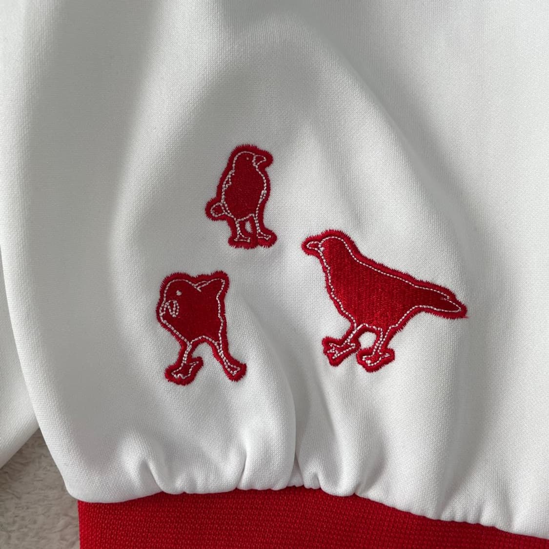 M 아디다스 도쿄 흰빨 져지 화이트 상품이미지6