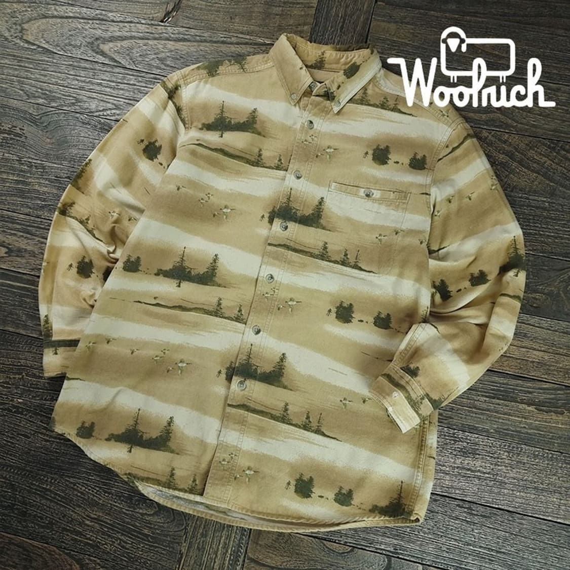 [울리치] 빈티지 패턴 빈티지 셔츠 M19438 상품이미지1