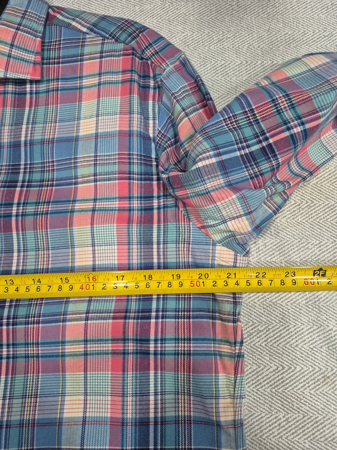 폴로랄프로렌  플란넬 체크 셔츠 남성 95사이즈 상품이미지8