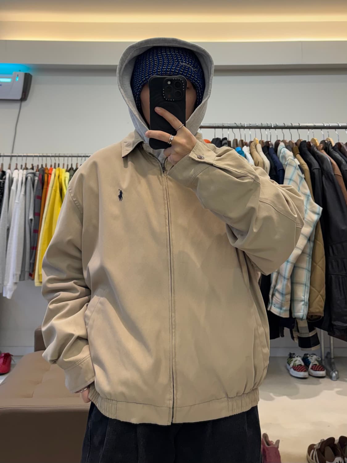 폴로 랄프로렌 폴리쉘 스윙탑 자켓 상품이미지7