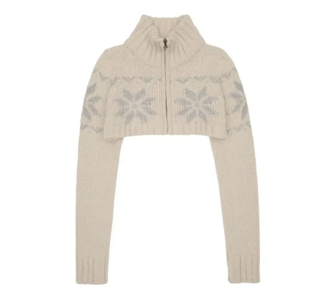 스컬프터 Nordic Underboob Zip-up Ivory (S) 상품이미지1