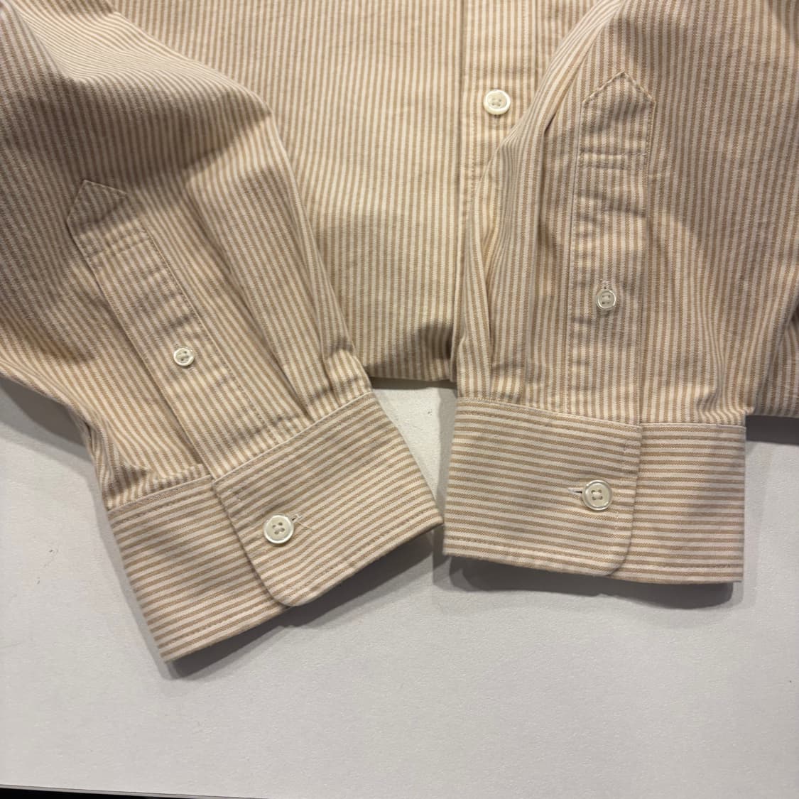 [XL] Lee 리 오버핏 스트라이프 셔츠 D599 상품이미지7