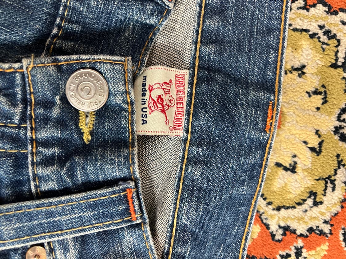 [34] 트루릴리전 빈티지 조이 커스텀 부츠컷 데님팬츠 상품이미지5