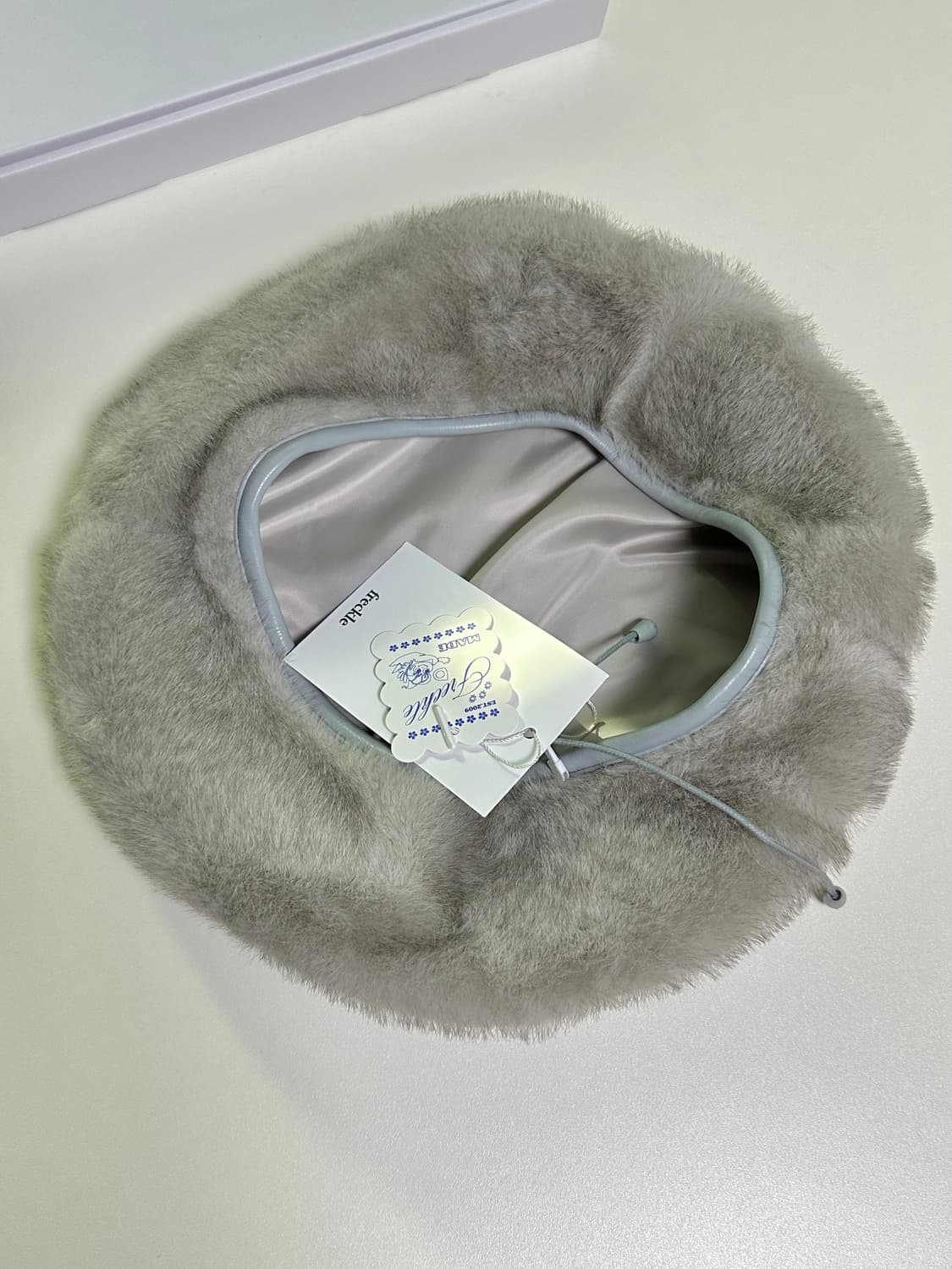 프레클 밍크 퍼 베레모 새상품 상품이미지4