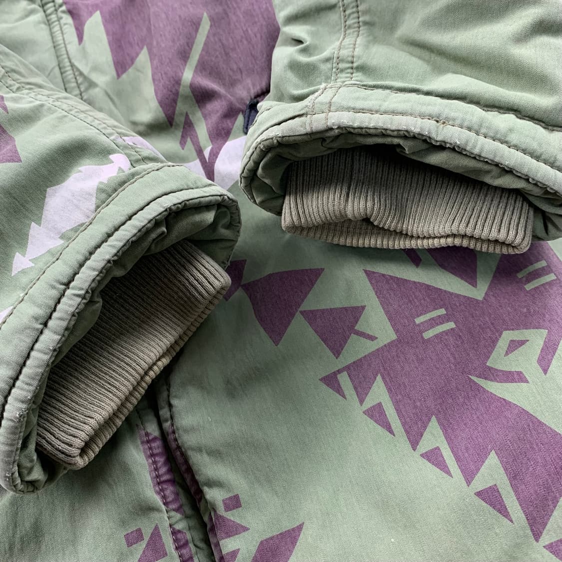 폴로 데님앤서플라이 나바호 패턴 n3b 야상 다운 패딩 상품이미지4