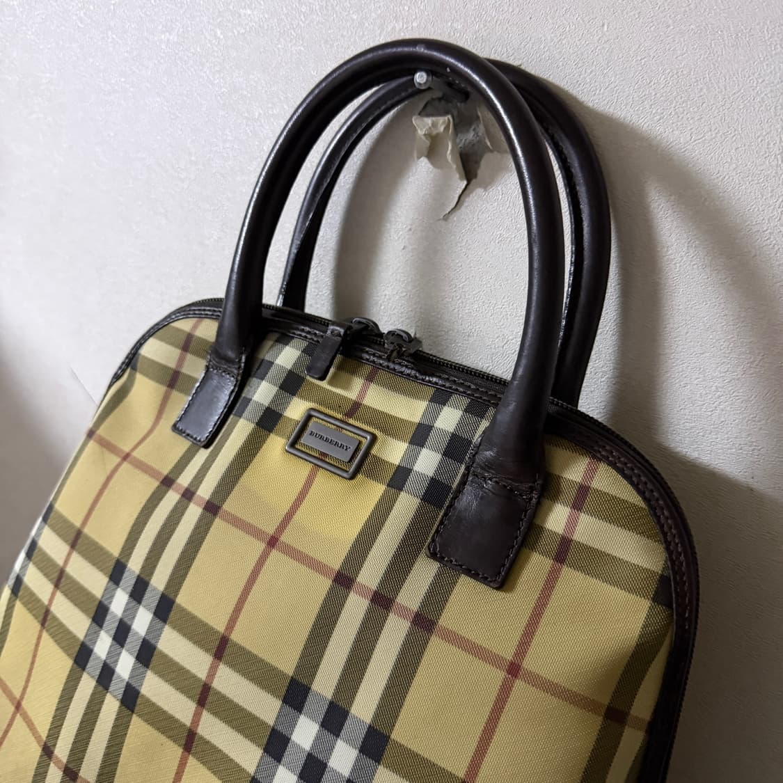 빈티지 버버리 노바체크 토트 상품이미지3