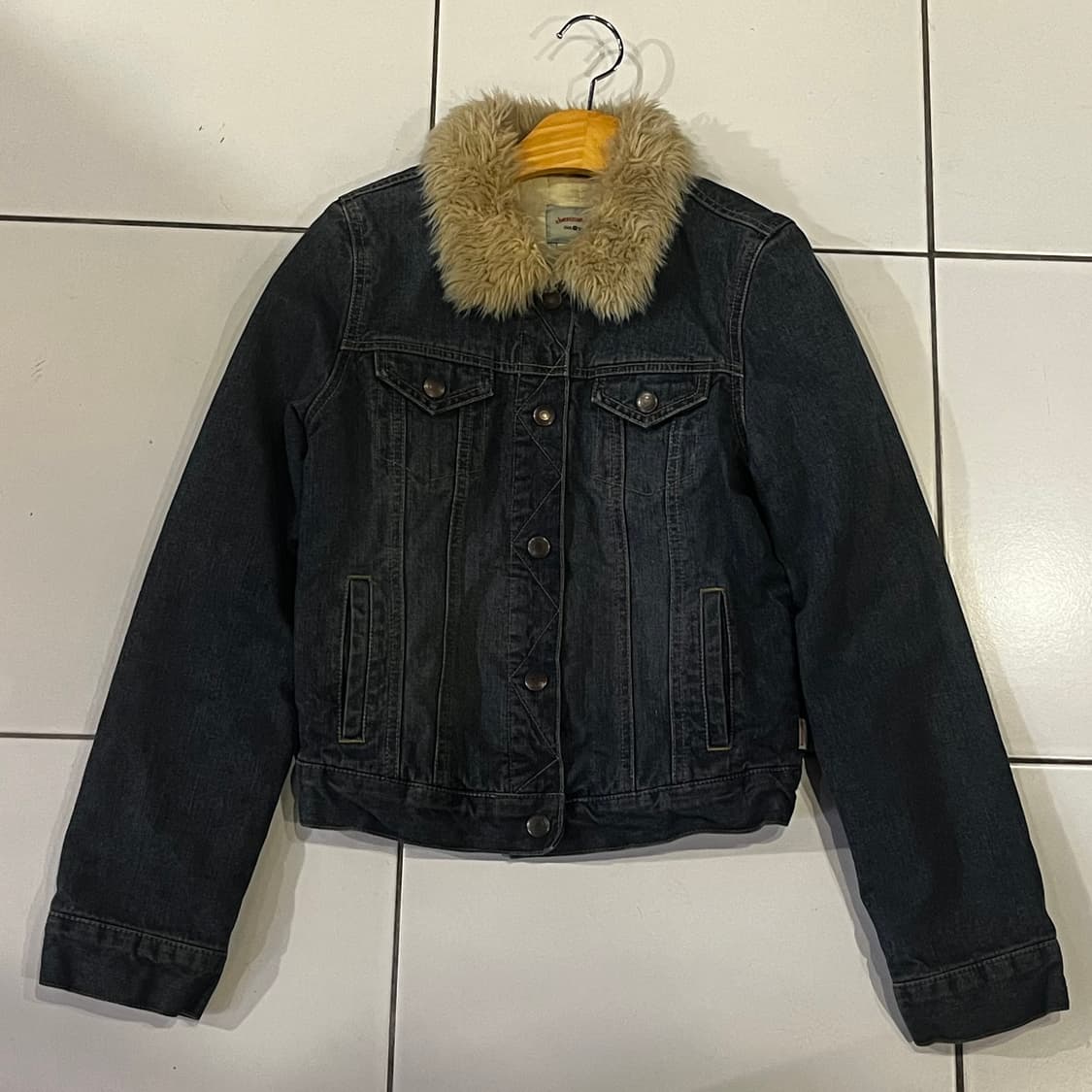 아베크롬비 양털 퍼 데님자켓 상품이미지1