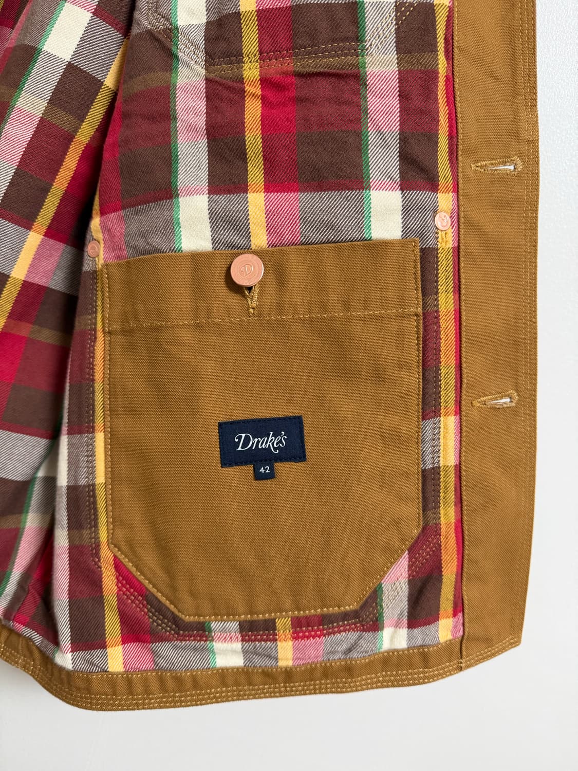 드레익스 토바코 캔버스 자켓 상품이미지3