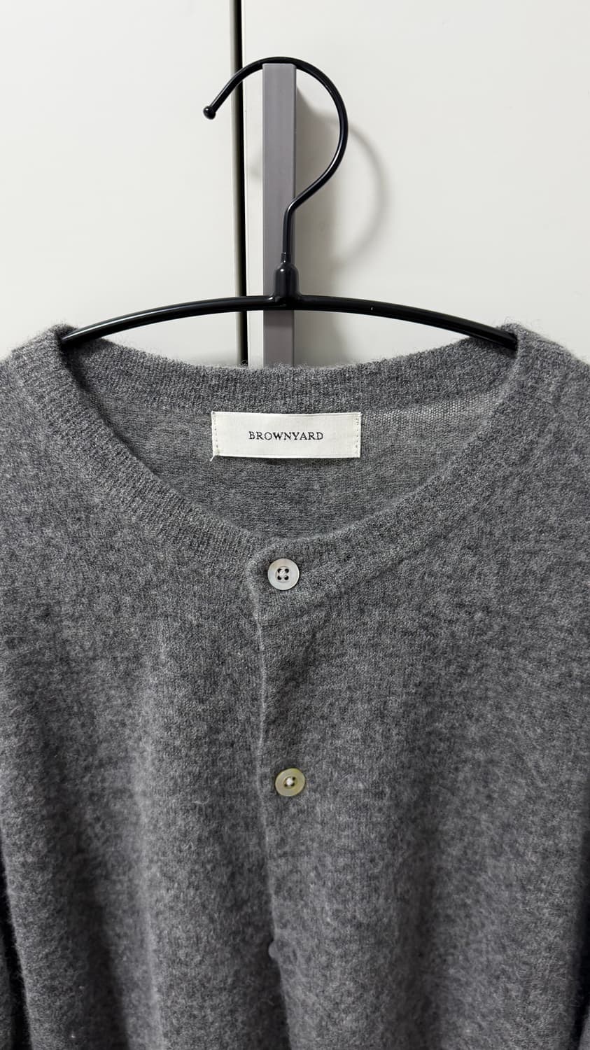 브라운야드 라운드넥 가디건 상품이미지3