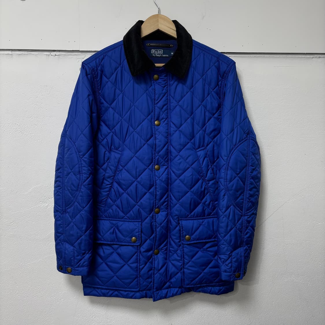 폴로 랄프로렌 블루 퀼팅 자켓 상품이미지1