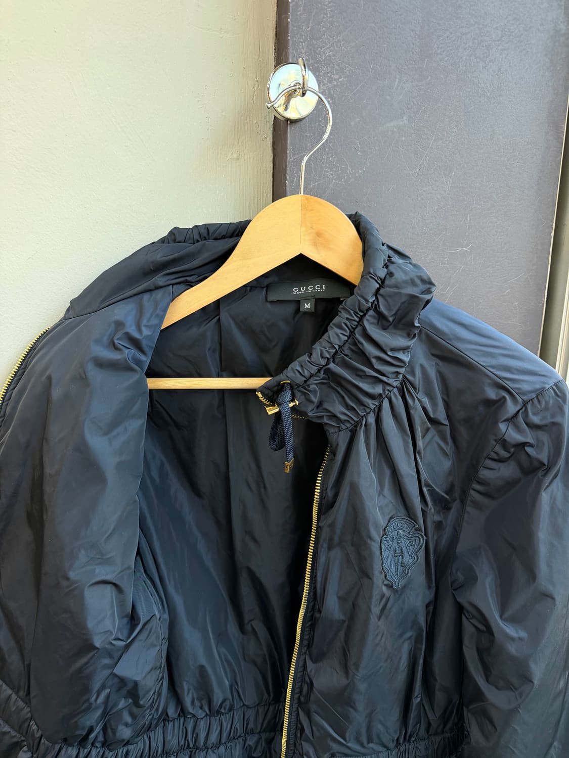 L/ 구찌 자수로고 벨티드 숏 패딩점퍼 상품이미지7