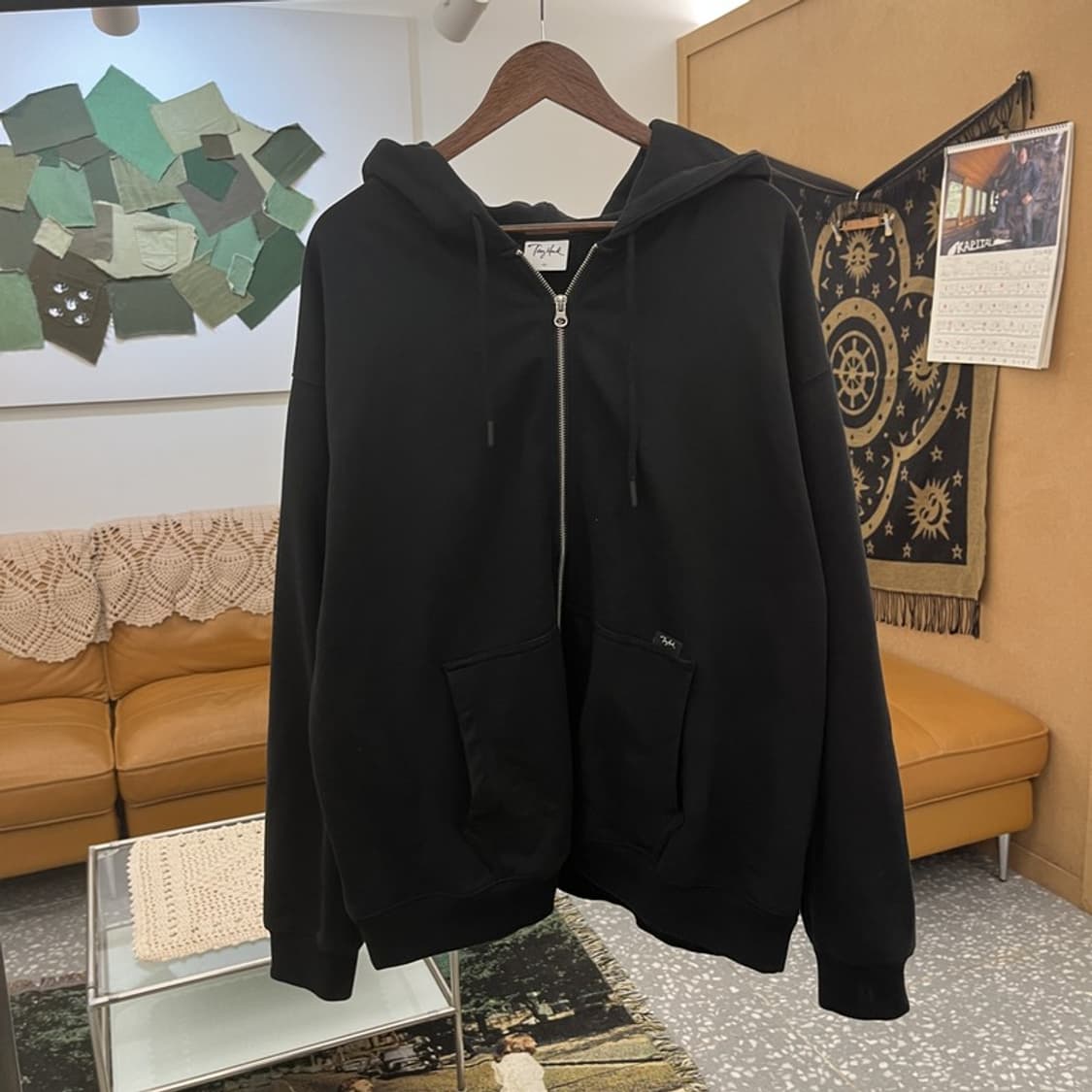 토니호크 빈티지 캐주얼 스트릿 펑크 빅로고 후드집업 XL C11706 상품이미지3