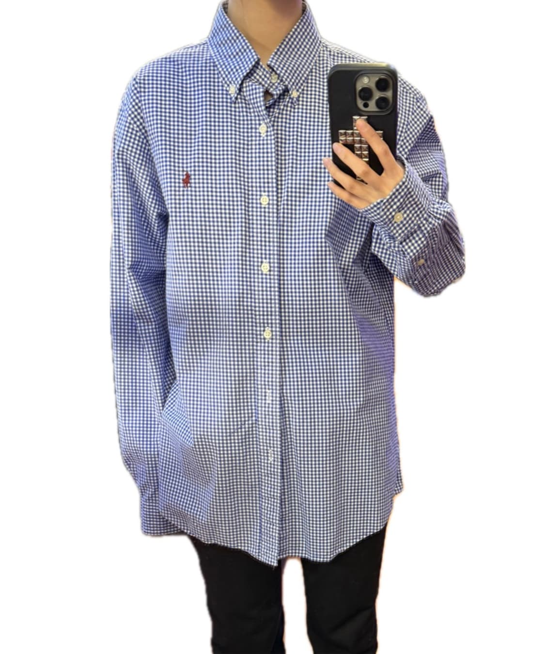 폴로 랄프로렌 클래식핏 체크 셔츠 상품이미지3