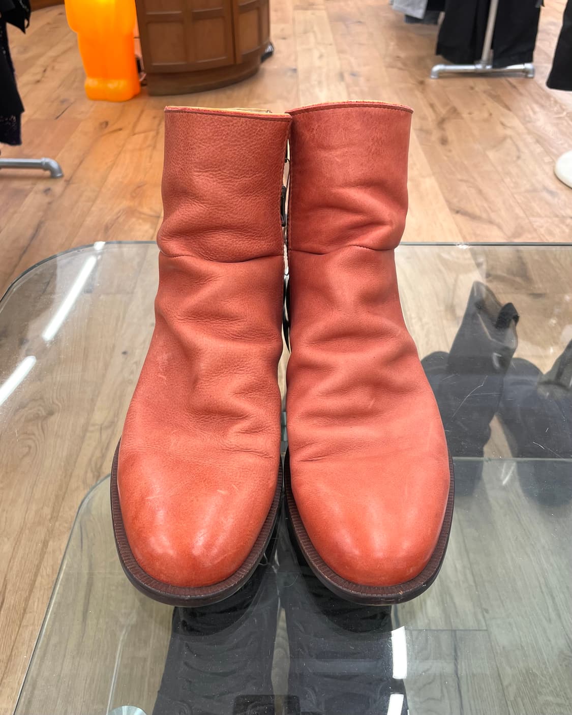 [250] 알프레도바니스타 링클 레더 부츠 상품이미지2