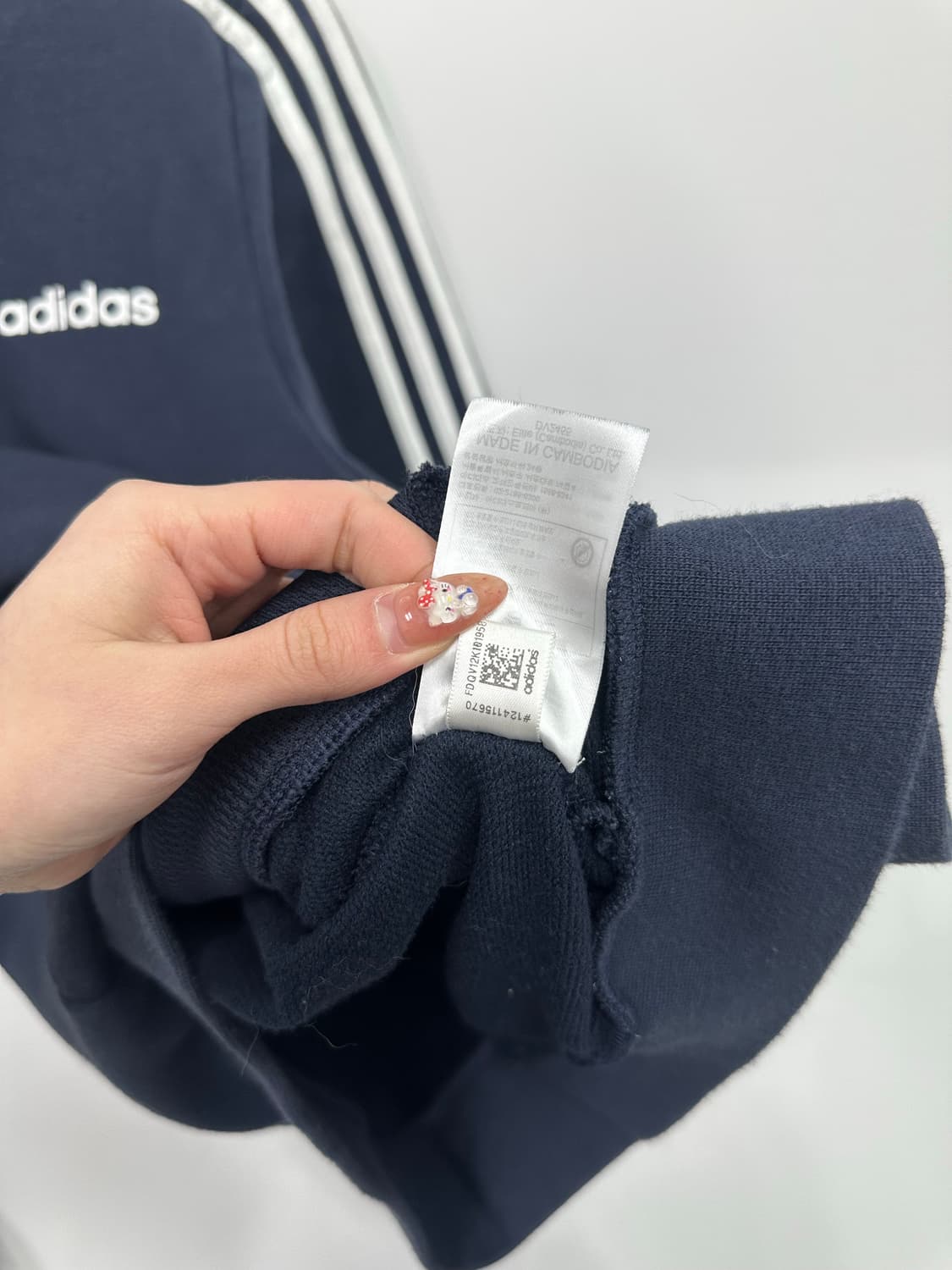 아디다스 네이비 베켄바우어 져지 트랙탑  상품이미지4