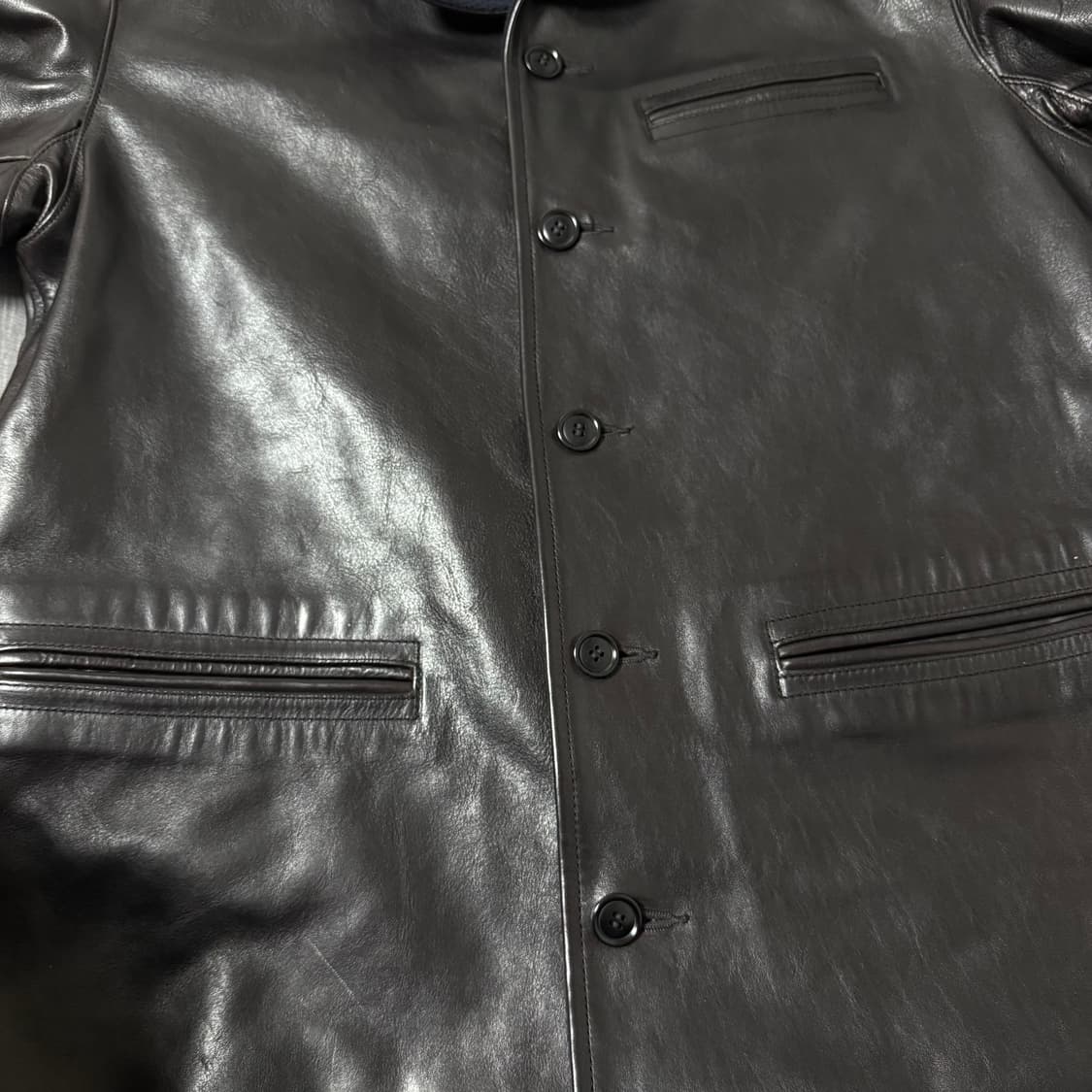 [42]콜림보 다심 홀스하이드 30's STOCKMANS 스톡맨 카코트 상품이미지8