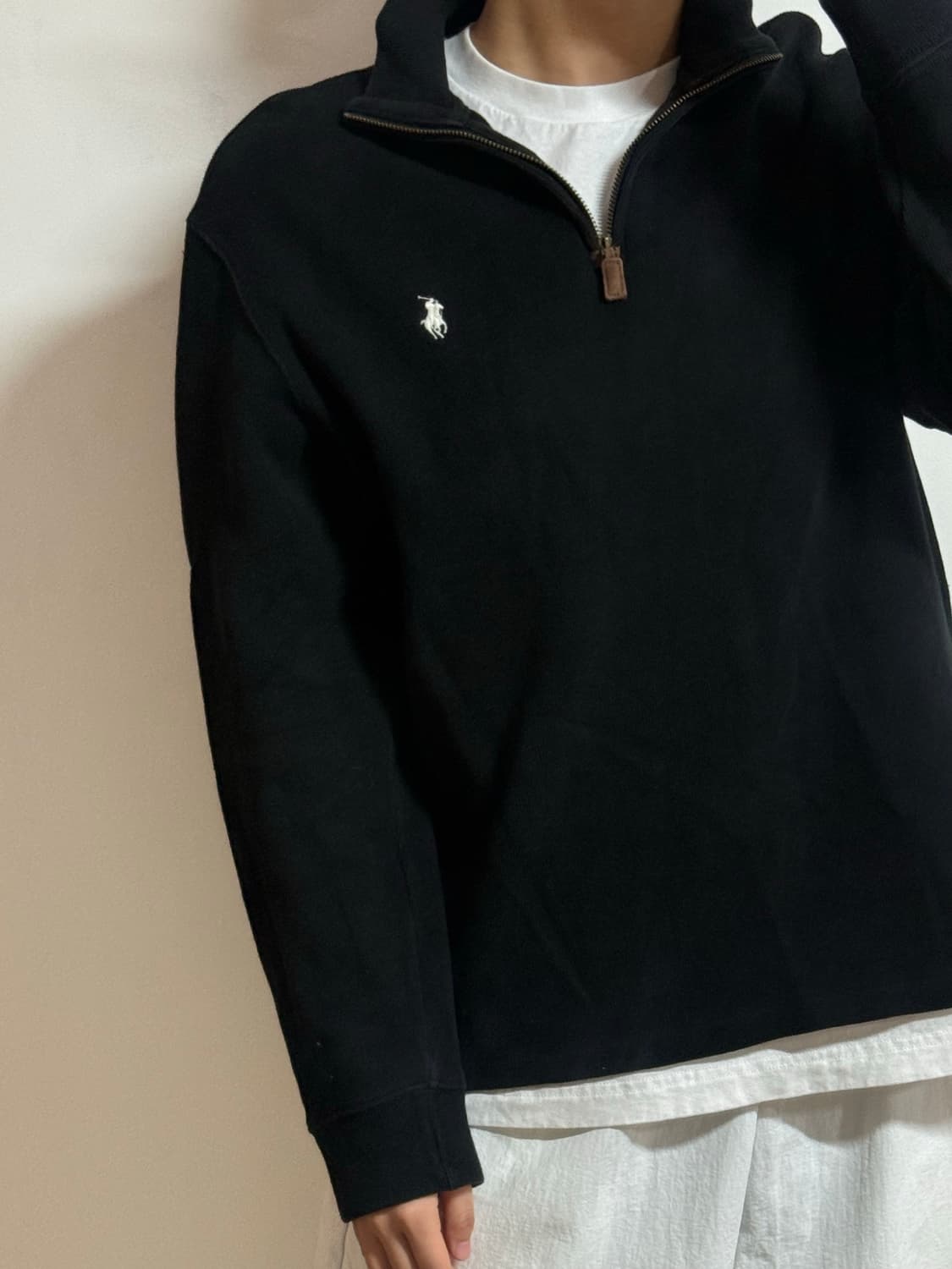 폴로 랄프로렌 반집업 니트 M 상품이미지1