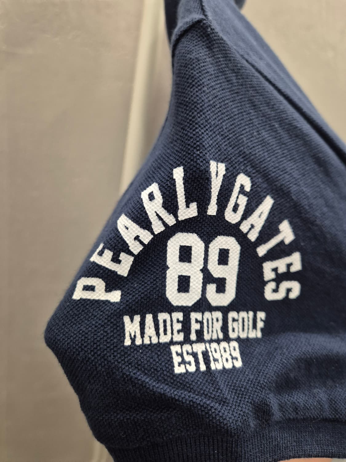 PEARLY GATES 네이비 골프웨어 폴로티 사이즈 2 상품이미지5