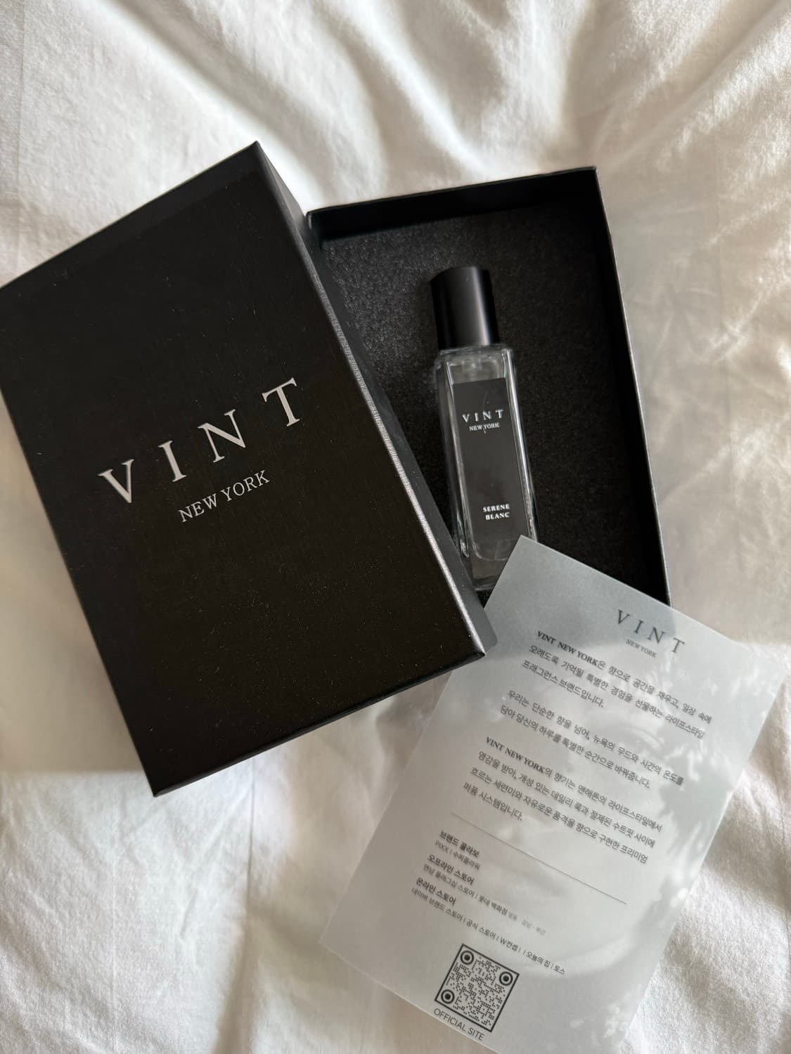 빈트 뉴욕 시그니처 오 드 퍼퓸 EDP 30ml (세린 블랑) 상품이미지1