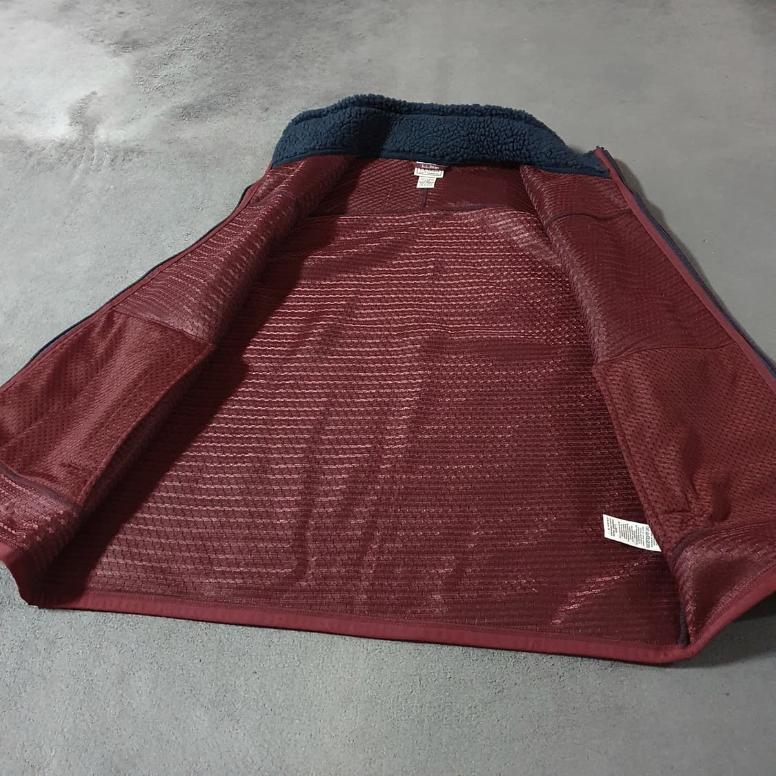 L.L.Bean 엘엘빈 마운틴 파일 플리스 베스트 조끼 L 네이비 상품이미지6