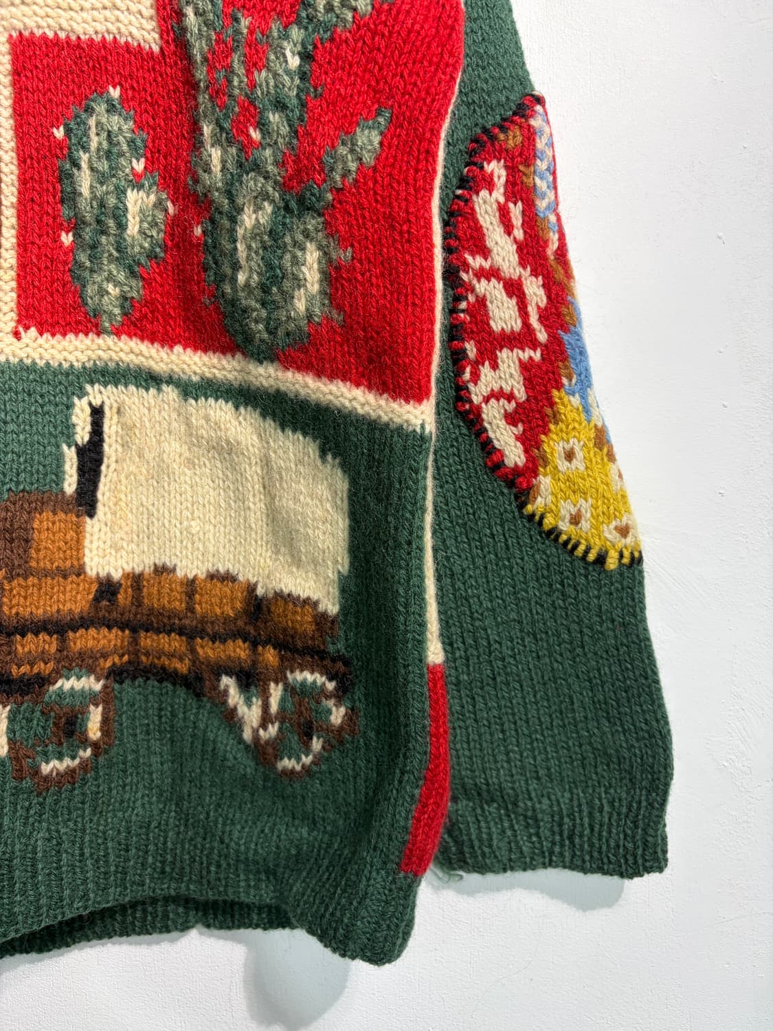 [m] wool 100% 크리스마스 니트 상품이미지6