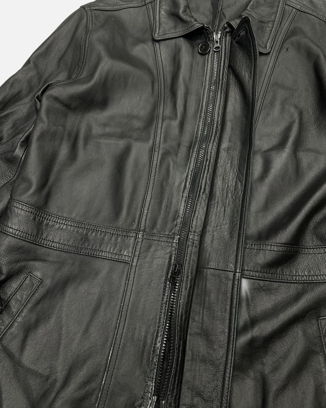 sheep skin leather coat 상품이미지5