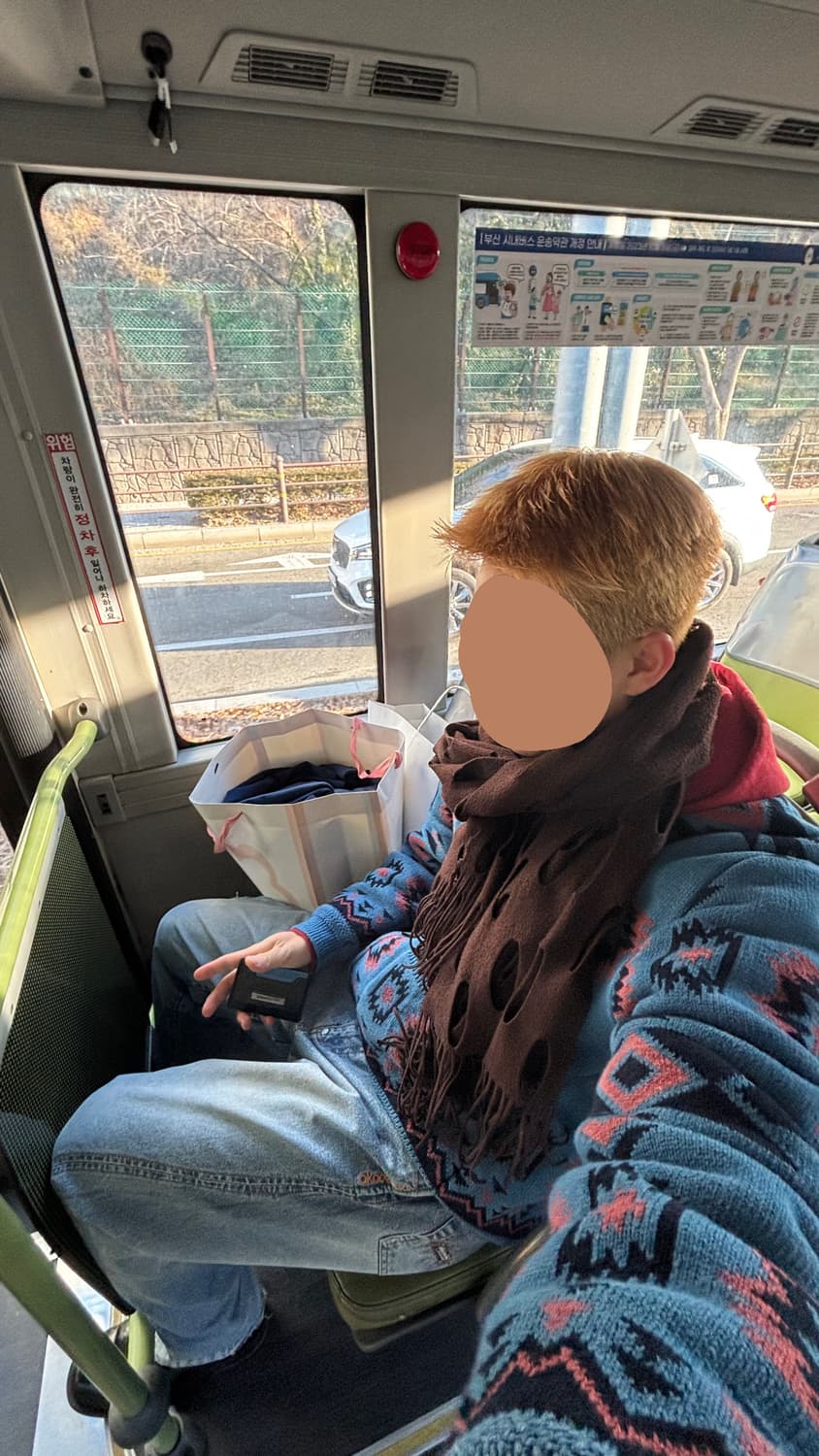 빔즈 플러스 인디언 자카드 가디건 XL 상품이미지1