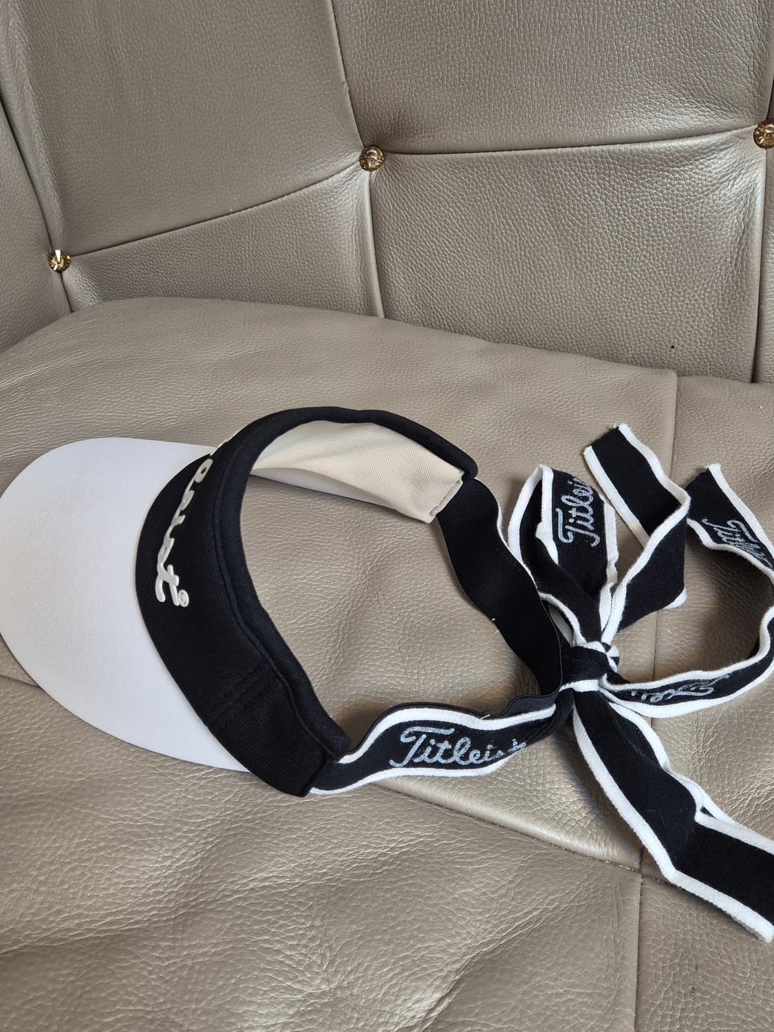 타이틀리스트 리본 썬캡  여자 프리 상품이미지3