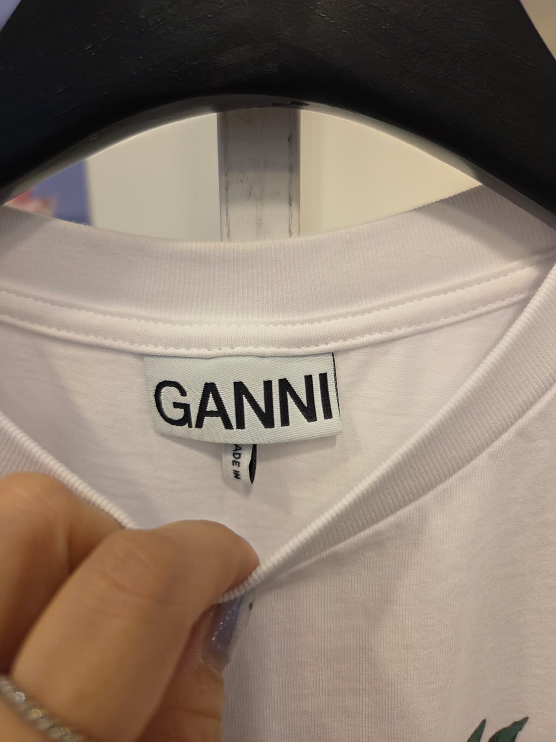 가니 래빗 로고 티셔츠 상품이미지3