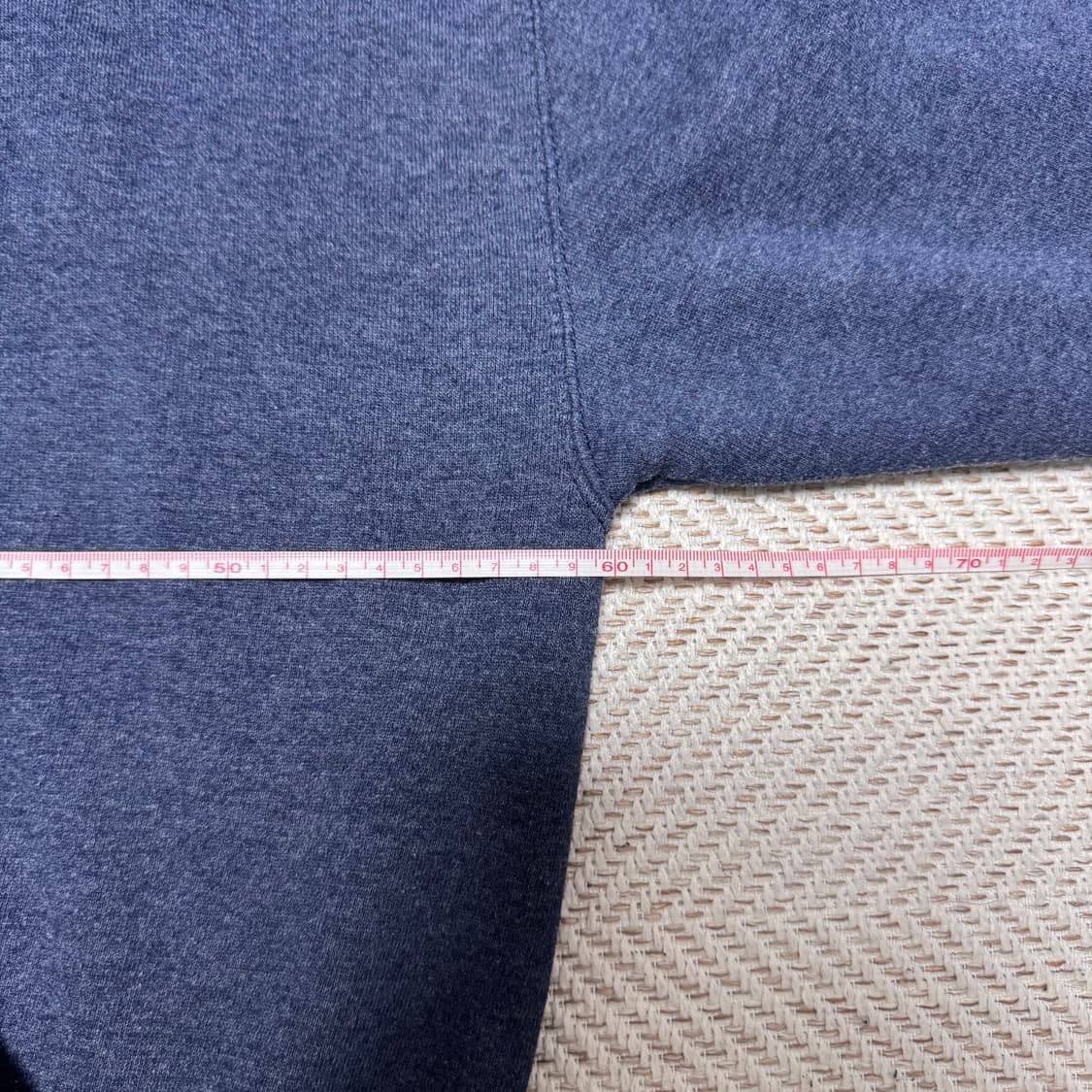 (L) 00s 빈티지 러셀 애슬레틱 네이비,그레이 후드 상품이미지3